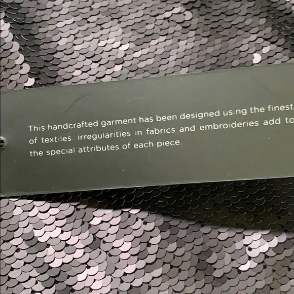 Sachin + Babi black sequined NWT tank top - Picture 7 of 8